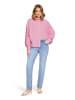 CARTOON Oversize-Bluse mit Streifen in Rosé/Pink