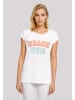 F4NT4STIC Extended Shoulder T-Shirt Beach Bum in weiß