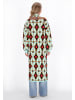 IZIA Women Cardigan in turquoise multicolor