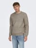 ONLY & SONS Strickpullover in Vintage Khaki