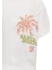 KIDS ONLY T- Shirt 'Loise Life' in weiß