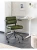 Beliani Bürostuhl CANDOR in Grün/Silber/Schwarz - (W) 47 x (H) 74 x (L) 45 cm