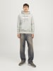 Jack & Jones Kapuzenpullover in Mineral Gray