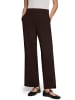 Zero  Casual-Hose mit weitem Bein in Chocolate Plum