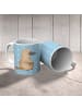 Mr. & Mrs. Panda Kindertasse Schnabeltier Mut ohne Spruch in Blau Pastell