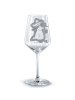 Mr. & Mrs. Panda Rotweinglas mit Gravur Axolotl Tequila ohne Spruch in Transparent