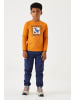 Garcia Langarmshirt mit Saurier-Print in halloween