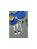 Gense Kinderbesteck Animal Friends in Matter Stahl
