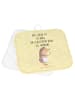 Mr. & Mrs. Panda 2er Set Topflappen  Igel Wein mit Spruch in Gelb Pastell