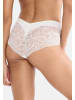 Triumph Short Slip Body Make-Up Illusion Lace in Ecru white
