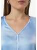 comma Bluse in 5324_himmelblau