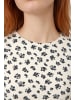 Alexa Dash Blouse in Schwarz-Weiß