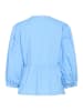 Karen By Simonsen Kurzarm-Bluse KBAnnabelle Peplum fit in Della Robbia Blue