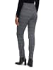 Betty Barclay Businesshose Slim Fit in Schwarz/Weiß