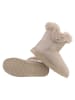 Ital-Design Stiefelette in Beige