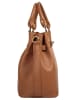 Samantha Look Handtasche echt Leder in cognac