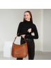 Florence Leder Schultertasche Florence Tasche tan, mittelbraun ca. 38cm