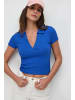 NO MATTER WHAT Shirt in Blau