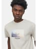 Jack & Jones T-Shirt 'Vesterbro' in hellgrau