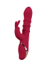You2Toys Vibrator Rabbit with 3 Moving Rings in rot