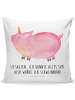Mr. & Mrs. Panda couch kissen Einhorn Schwein mit Spruch in Weiß