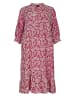 GOZZIP Kleid Victoria in Pink Print