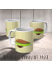 Mr. & Mrs. Panda Kindertasse Avocado Yoga ohne Spruch in Gelb Pastell