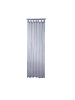 relaxdays 2x Vorhänge in Silber - (L)245 x (B)140 cm