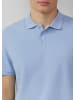 QS Polo-Shirt in 5320_himmelblau