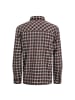 Jack and Jones JORJOSHUA Flannel Check Shirt LS LN in Braun