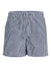 Jack & Jones Bade-Shorts 'Fiji Small Stripes' in dunkelblau