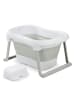 Hauck Badewanne Wash N Fold L - White / Sage - in weiss