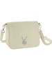tectake Schicke Trachtenhandtasche in Wildlederoptik, beige