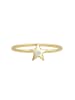 Elli DIAMONDS  Ring 375 Gelbgold Sterne, Stern, Astro in Gold