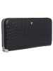 Esquire Nizza Geldbörse RFID Schutz Leder 18.5 cm in schwarz