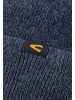 Camel Active Strickmütze mit Umschlag in Navyblau