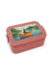 Mr. & Mrs. Panda Bento Box Pinguin Angelboot Design ohne Spruch in Rot Pastell