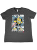 Transformers Shirt "Take A Stand Against Cyber Bullies Kids Tee" in Grau