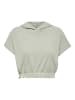 JACQUELINE de YONG Kapuzen Hoodie Sweat T-Shirt JDYSHINE in Grau