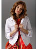 Aniston CASUAL Jeansjacke in weiß