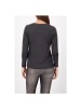 monari Langarmshirt in anthra melange