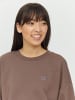 MAZINE Sweatshirt Monica in deep taupe