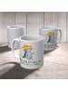 Mr. & Mrs. Panda Tasse Axolotl Tequila mit Spruch in Grau Pastell