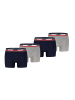 Levi´s Boxershorts LEVIS MEN REPEAT SPW LOGO BOXER BRIEF 4P in Navy / Grey Melange