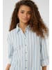 SAINT TROPEZ Kleid ZalindaSZ Gerade Passform in Skyway Ice Stripe