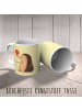 Mr. & Mrs. Panda Becher Igel Luftballon ohne Spruch in Gelb Pastell