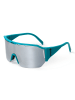 YEAZ SUNVIBE Sport-Sonnenbrille Black/Silver in grün / silber