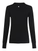 Tamaris Strickpullover in schwarz