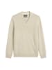 Marc O'Polo V-Neck-Pullover regular in gray silk