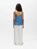 Object Trägertop in Light Blue Denim